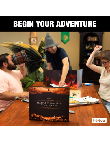 Juego de Inicio Dungeons and Dragons Tidyboss 58x69 cm