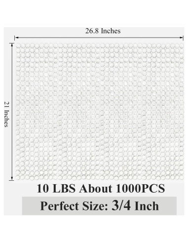 Perlas de vidrio YISZM 10 kg claras para jarrones y acuarios