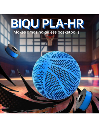 Filamento Flexible BIQU PLA-HR 1.75mm para Impresoras 3D Azul