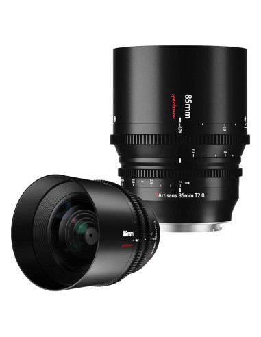 Lente de Cine 7artisans 85mm T2.0 para Canon RF - Alta Calidad