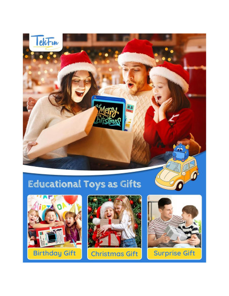 Tableta de Escritura LCD TEKFUN 8.5" Azul para Niños 3+ Años Tableta de Escritura LCD TEKFUN 8.5" Azul para Niños 3+ Años