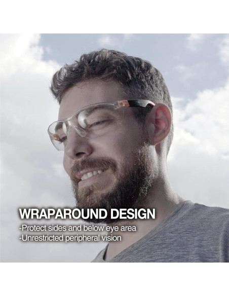 Gafas de Seguridad DEX FIT SG210 Antivaho UV385 Ajustables Gafas de Seguridad DEX FIT SG210 Antivaho UV385 Ajustables