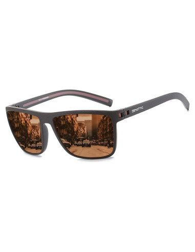 Gafas de sol ZENOTTIC para hombres con marco TR90 UV400
