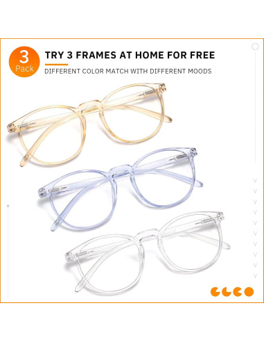 Gafas de Luz Azul IBOANN Iconic para Mujer - Protección UV400