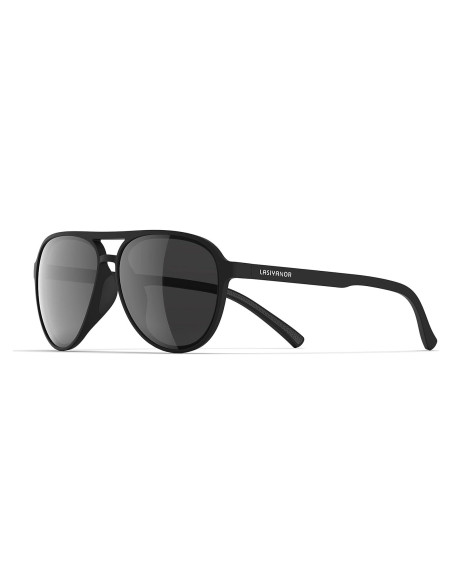 Gafas de sol vintage polarizadas Lasiyanor UV400 negras Gafas de sol vintage polarizadas Lasiyanor UV400 negras
