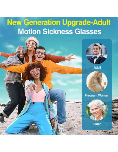 Gafas Antivertigo Hion para Adultos - Alivio de Náuseas