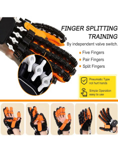 Guantes de Rehabilitación Automáticos XUETAO Mano Izquierda 2