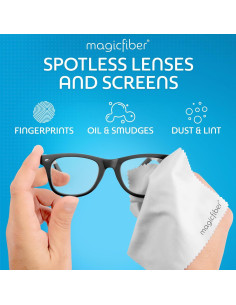 Paño de limpieza MagicFiber, 2 paquetes, 15x18 cm 2