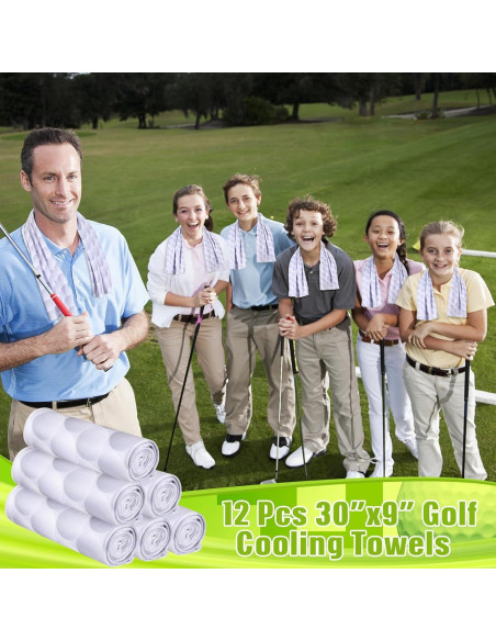 Toallas de Enfriamiento Peryiter 12 Cuentas Microfibra Golf 76.2x22.9cm Toallas de Enfriamiento Peryiter 12 Cuentas Microfibra Golf 76.2x22.9cm