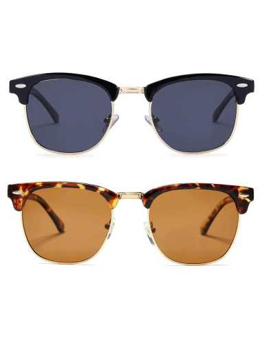 Gafas de sol polarizadas Pro Acme UV 400 unisex 2 piezas