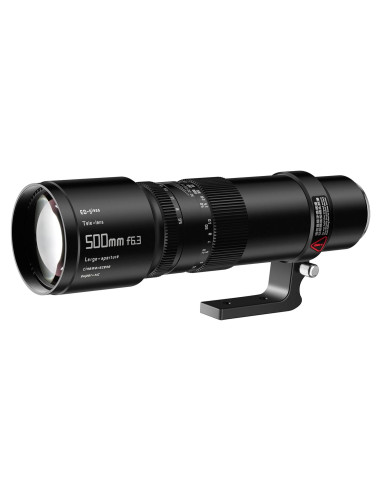 Lente Telefoto TTArtisan 500mm F6.3 para Cámaras Sin Espejo