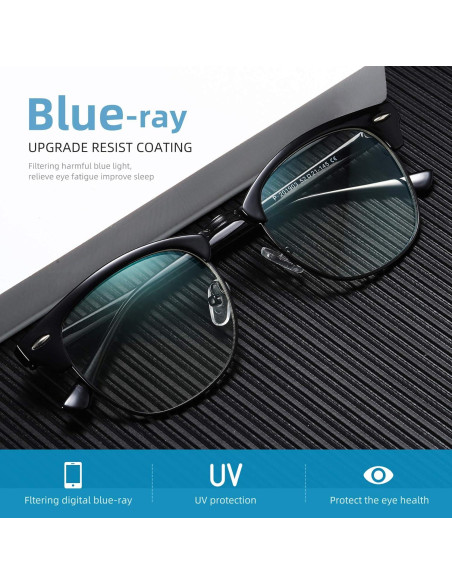Gafas AOMASTE Anti Luz Azul Semi Sin Montura UV400 Gafas AOMASTE Anti Luz Azul Semi Sin Montura UV400