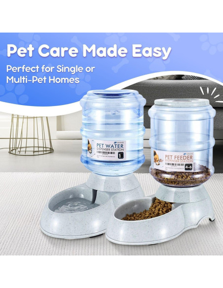 Comederos y Bebederos Automáticos Flexzion 3.78L para Mascotas Comederos y Bebederos Automáticos Flexzion 3.78L para Mascotas