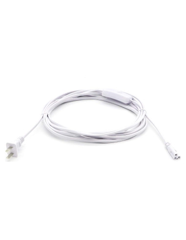 Cable de Extensión para Tubo LED T5 T8 5m Probelie con Interruptor