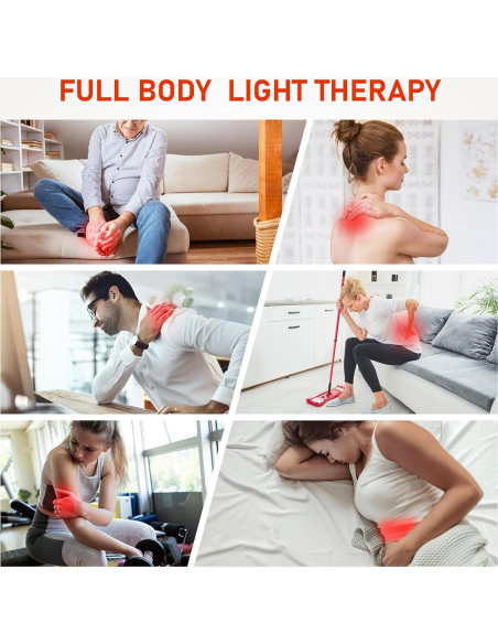 Terapia de Luz Roja Viconor para Cara y Cuerpo 660nm 850nm