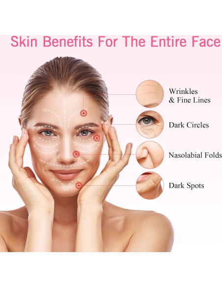 Varita Facial 4 en 1 USUIE Terapia de Luz Roja Rosa Varita Facial 4 en 1 USUIE Terapia de Luz Roja Rosa