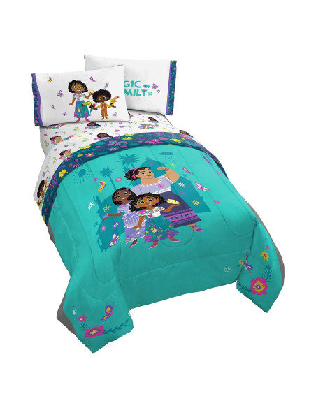 Juego de Cama Completo Jay Franco Encanto 5 Piezas Juego de Cama Completo Jay Franco Encanto 5 Piezas