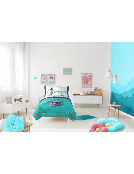 Juego de Cama Completo Jay Franco Encanto 5 Piezas Juego de Cama Completo Jay Franco Encanto 5 Piezas