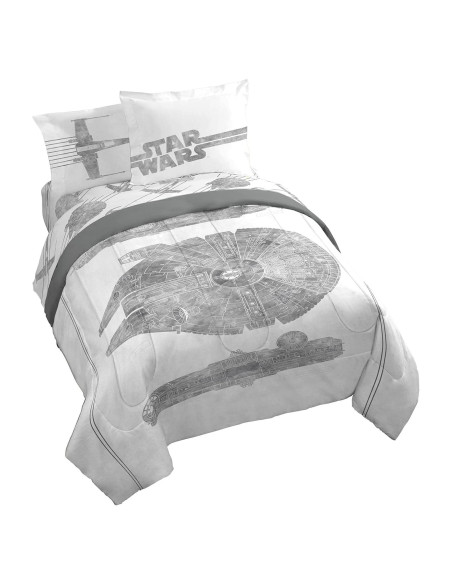 Juego de cama 7 piezas Jay Franco Star Wars Queen Microfibra Juego de cama 7 piezas Jay Franco Star Wars Queen Microfibra
