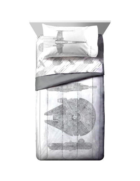 Juego de cama completo 7 piezas Star Wars Jay Franco Juego de cama completo 7 piezas Star Wars Jay Franco