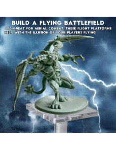 Elevadores de Combate AAiphuwew para Miniaturas Voladoras 6pcs 2