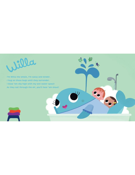 Cepillo de Dientes Willa La Ballena para Niños 0-4 Años Cepillo de Dientes Willa La Ballena para Niños 0-4 Años