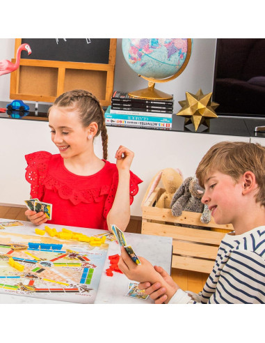 Ticket to Ride Primer Viaje - Juego de Mesa Familiar 2-4 Jugadores
