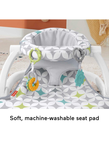 Silla de Piso Portátil Fisher-Price Sit-Me-Up 11.3 kg