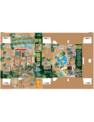 Casa del Árbol Familiar PLAYMOBIL Wiltopia 71013 - Selva Amazónica