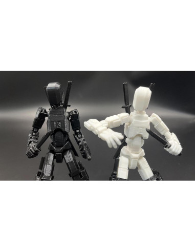 Conjunto de Figuras de Acción Titan 13 - 2 Pcs Multi-Articuladas