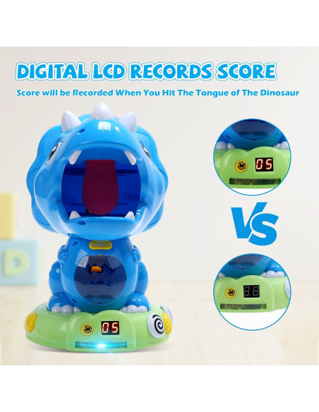 Juguete de Tiro Dinosaurio Móvil EagleStone Triceratops LCD Juguete de Tiro Dinosaurio Móvil EagleStone Triceratops LCD