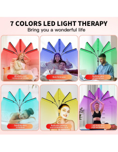 Terapia de Luz Roja FlaoAito 5 Cabezas 660nm 850nm Infrarrojo 2