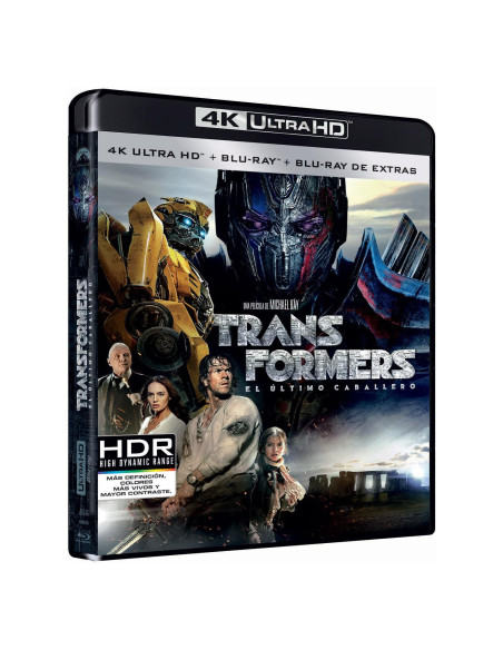 Transformers: El Último Caballero UHD 4K - Blu-ray Transformers: El Último Caballero UHD 4K - Blu-ray