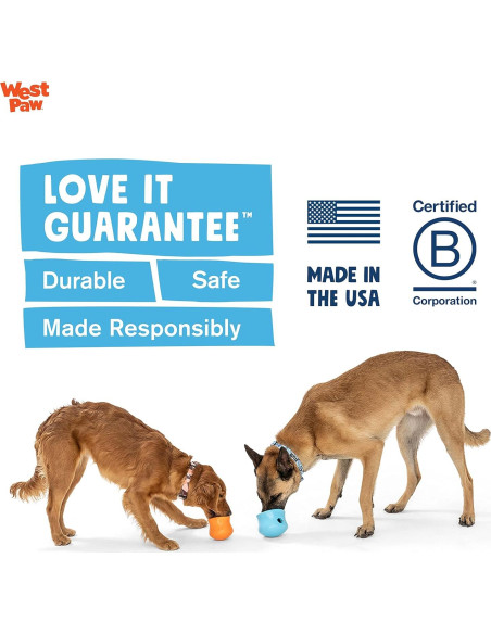 Juguete Interactivo para Perros West Paw Toppl Grande Juguete Interactivo para Perros West Paw Toppl Grande