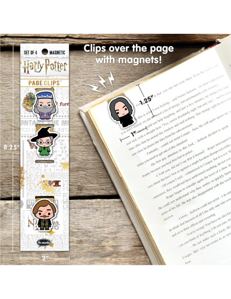 Clips Magnéticos Harry Potter Re-marks - 16 Páginas Clips Magnéticos Harry Potter Re-marks - 16 Páginas