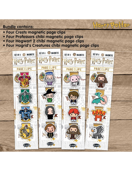 Clips Magnéticos Harry Potter Re-marks 16 Páginas Multicolor Clips Magnéticos Harry Potter Re-marks 16 Páginas Multicolor