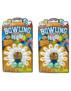 Set de Bowling Miniatura JA-RU 2 Paquetes para Niños