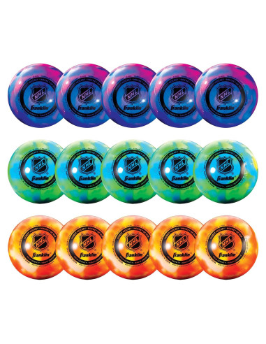 Pelotas de Hockey Callejero Franklin Sports - Cubo 15 Piezas