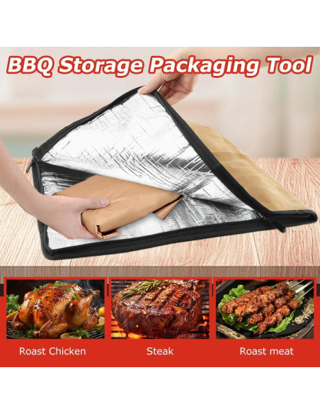 Bolsa Aislante BBQ Hogurin para Reposar Carne 46x25x20cm Bolsa Aislante BBQ Hogurin para Reposar Carne 46x25x20cm