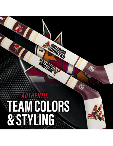 Conjunto Hockey Suave Franklin Sports Coyotes - 2 Palos y Pelota