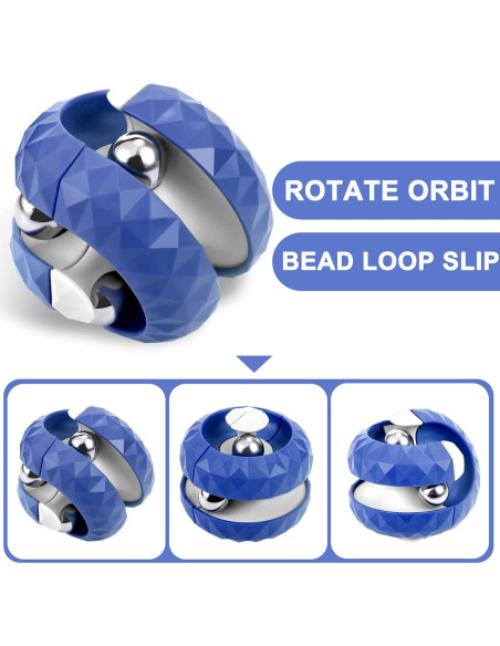 Paquete de 4 Juguetes Antiestrés DIMI Pelota Orbit Paquete de 4 Juguetes Antiestrés DIMI Pelota Orbit