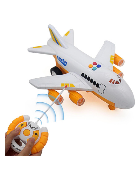 Tipmant Avión RC Control Remoto Juguete 4 Canales Naranja Tipmant Avión RC Control Remoto Juguete 4 Canales Naranja