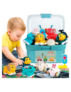 Juguetes de Coches de Animales Kiddiworld con Tapete 0-4 Años