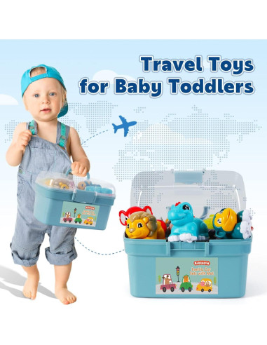 Juguetes de Coches de Animales Kiddiworld con Tapete 0-4 Años