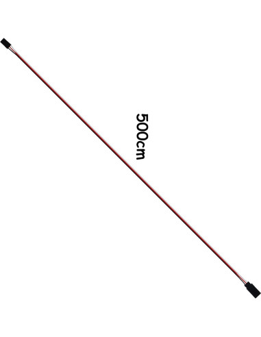 Cable de extensión servo 3 pines Nvwadayu 50 cm 5 piezas