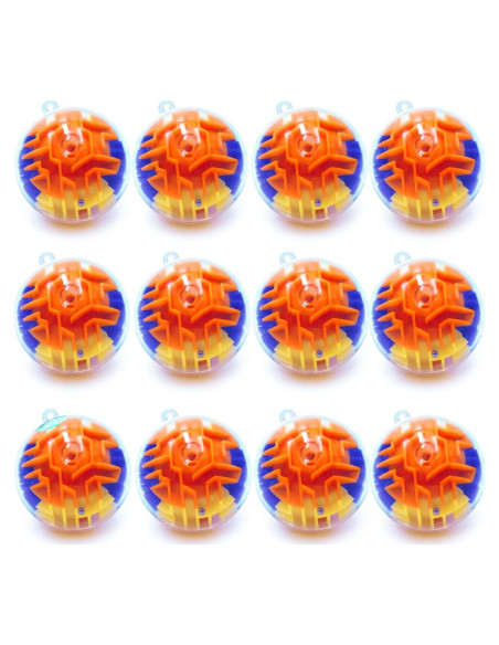 12 Piezas Bola Laberinto 3D YI-YANG-AII Juguete Educativo 12 Piezas Bola Laberinto 3D YI-YANG-AII Juguete Educativo