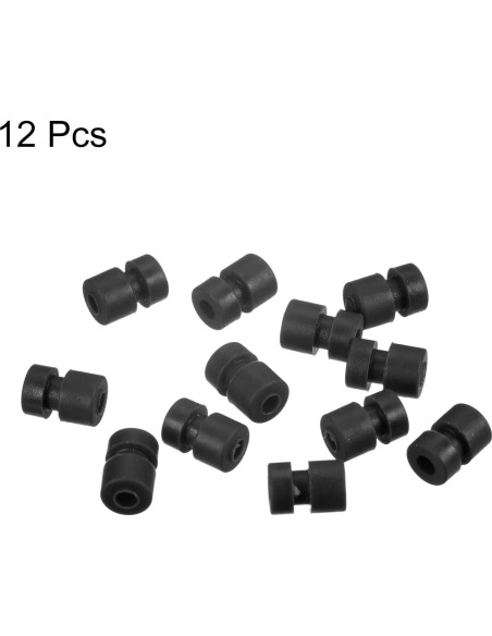 Bolas de Goma Antivibración MECCANIXITY M2x6.6mm 24 Pcs Bolas de Goma Antivibración MECCANIXITY M2x6.6mm 24 Pcs