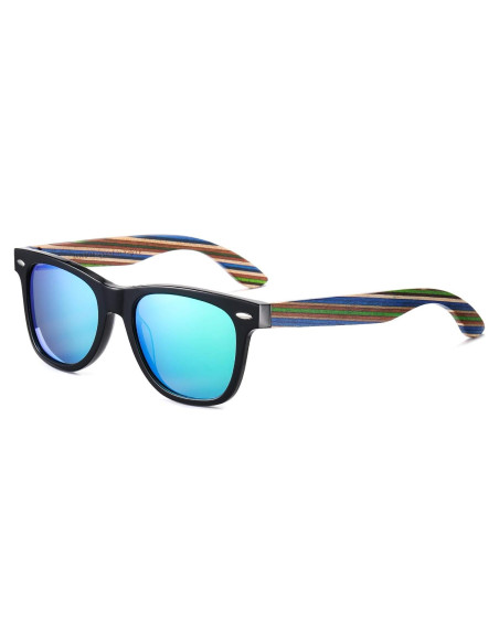 Gafas de sol de madera DUCO polarizadas UV400 para hombres Gafas de sol de madera DUCO polarizadas UV400 para hombres