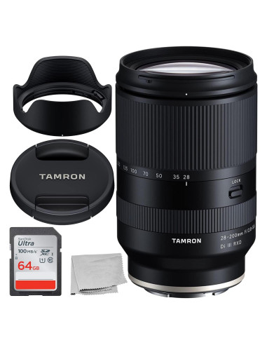 Lente Tamron 28-200mm f/2.8-5.6 Di III RXD para Sony E