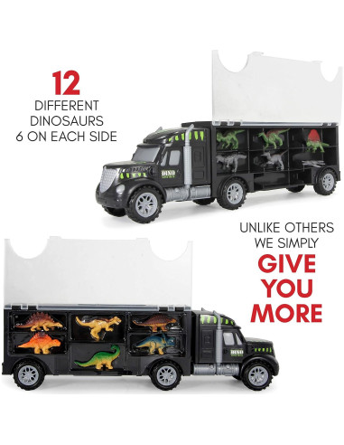 Transportador de Dinosaurios MOBIUS con 12 Figuras